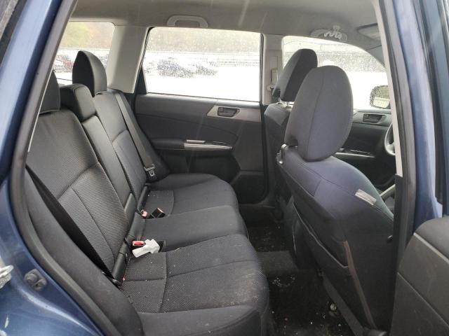 JF2SHAAC3BH701332 - 2011 SUBARU FORESTER 2.5X BLUE photo 11