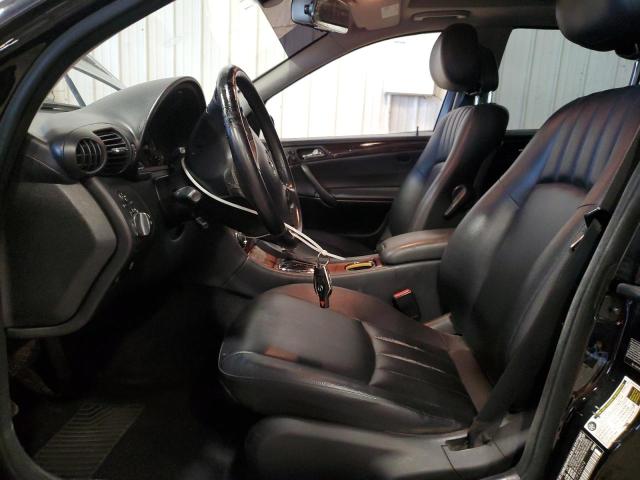 WDBRF92H17F920979 - 2007 MERCEDES-BENZ C 280 4MATIC BLACK photo 7