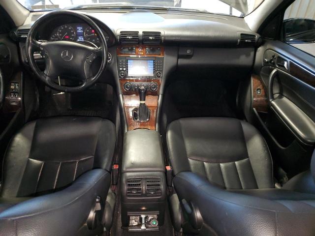 WDBRF92H17F920979 - 2007 MERCEDES-BENZ C 280 4MATIC BLACK photo 8