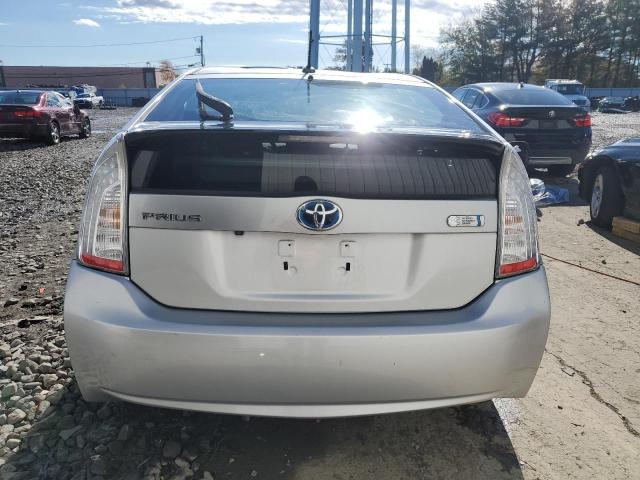 JTDKN3DP6C3028598 - 2012 TOYOTA PRIUS PLUG SILVER photo 6