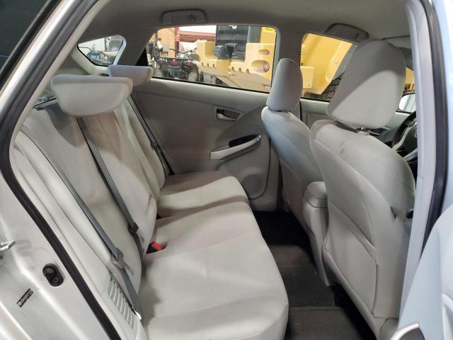 JTDKN3DU8C5519104 - 2012 TOYOTA PRIUS SILVER photo 11