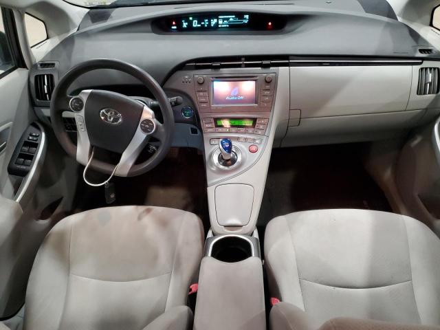 JTDKN3DU8C5519104 - 2012 TOYOTA PRIUS SILVER photo 8