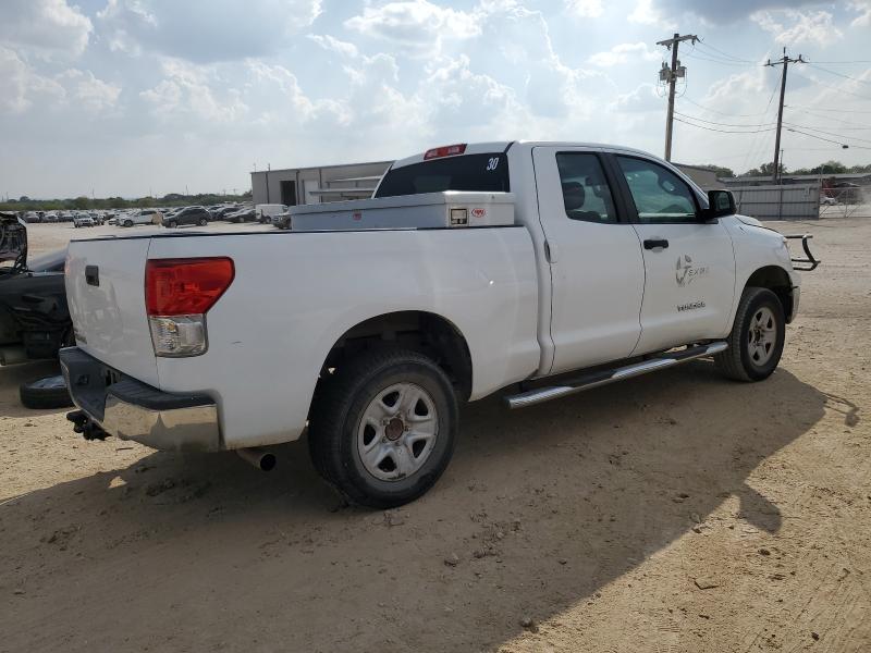5TFRM5F16BX025228 - 2011 TOYOTA TUNDRA DOUBLE CAB SR5 WHITE photo 3