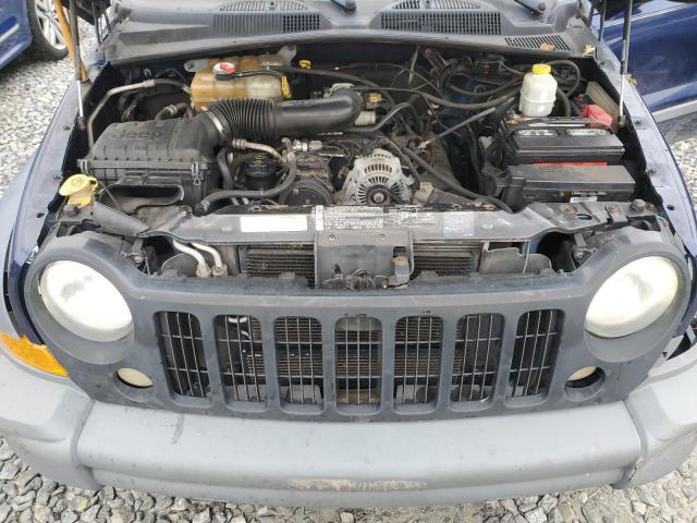 1J4GL48K75W721305 - 2005 JEEP LIBERTY SPORT 蓝色 照片 12