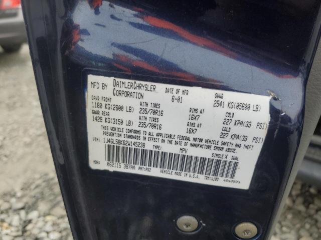 1J4GL48K75W721305 - 2005 JEEP LIBERTY SPORT 蓝色 照片 13