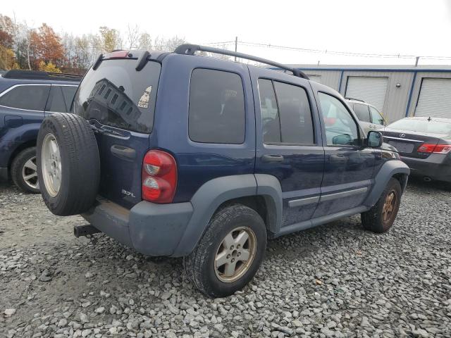 1J4GL48K75W721305 - 2005 JEEP LIBERTY SPORT 蓝色 照片 3