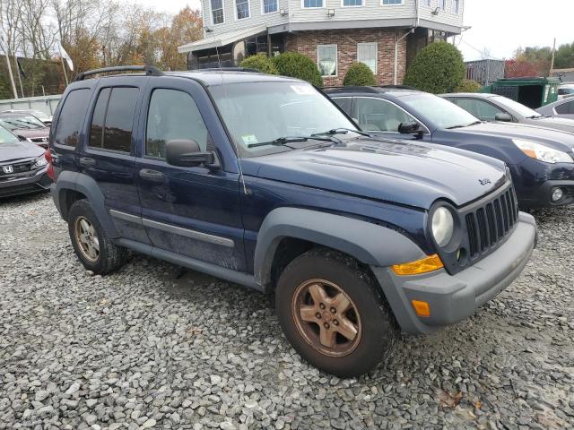 1J4GL48K75W721305 - 2005 JEEP LIBERTY SPORT 蓝色 照片 4