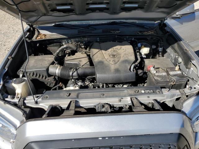 5TFAZ5CN3HX053518 - 2017 TOYOTA TACOMA DOUBLE CAB 银色 照片 11