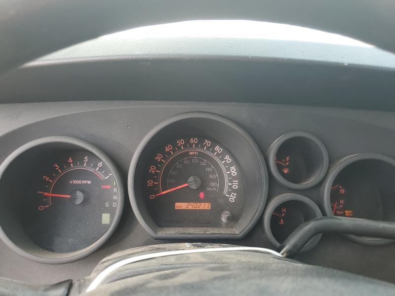 5TFRM5F1XCX047282 - 2012 TOYOTA TUNDRA DOUBLE CAB SR5 WHITE photo 9