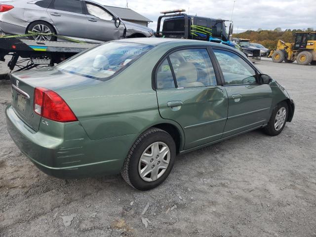 2HGES155X3H525983 - 2003 HONDA CIVIC LX GREEN photo 3
