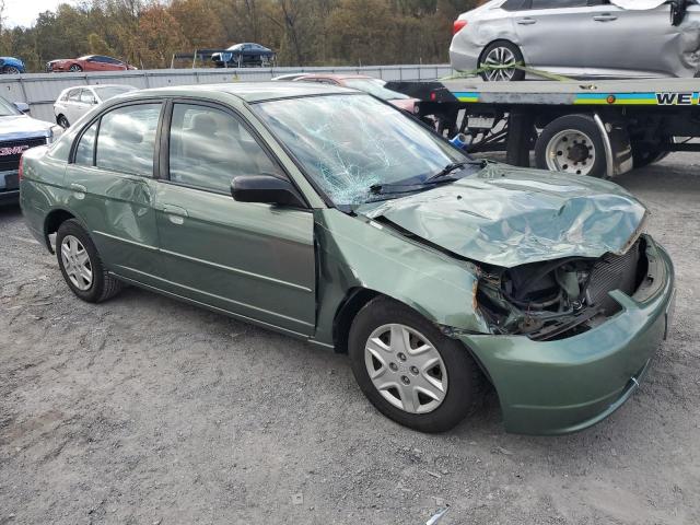 2HGES155X3H525983 - 2003 HONDA CIVIC LX GREEN photo 4