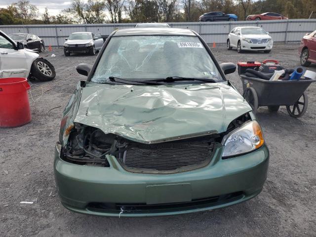 2HGES155X3H525983 - 2003 HONDA CIVIC LX GREEN photo 5