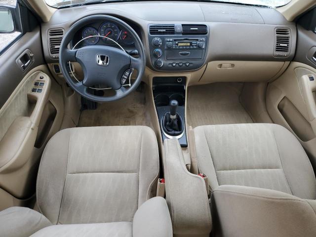 2HGES155X3H525983 - 2003 HONDA CIVIC LX GREEN photo 8