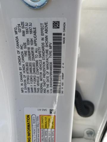 2HKRS4H79RH466536 - 2024 HONDA CR-V EXL 白色 照片 13