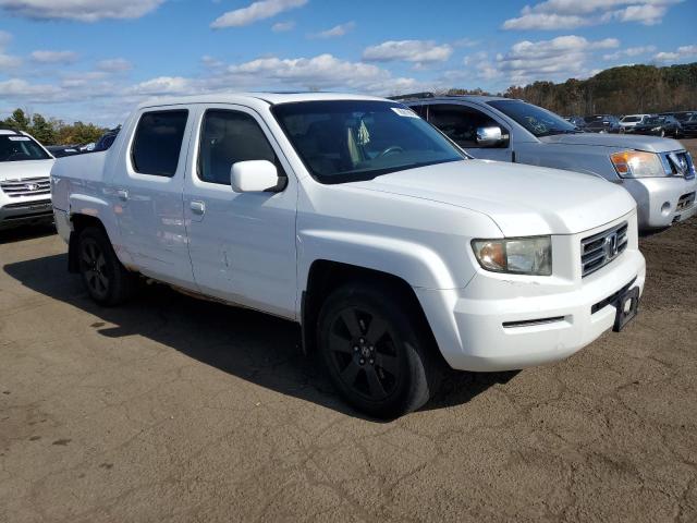 2HJYK16568H539327 - 2008 HONDA RIDGELINE RTL WHITE photo 4