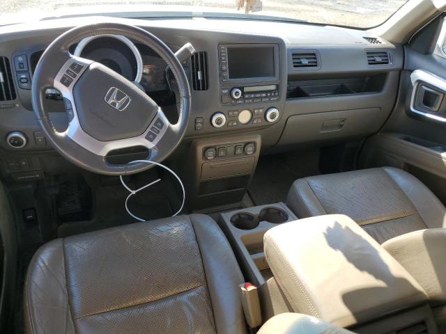 2HJYK16568H539327 - 2008 HONDA RIDGELINE RTL WHITE photo 8