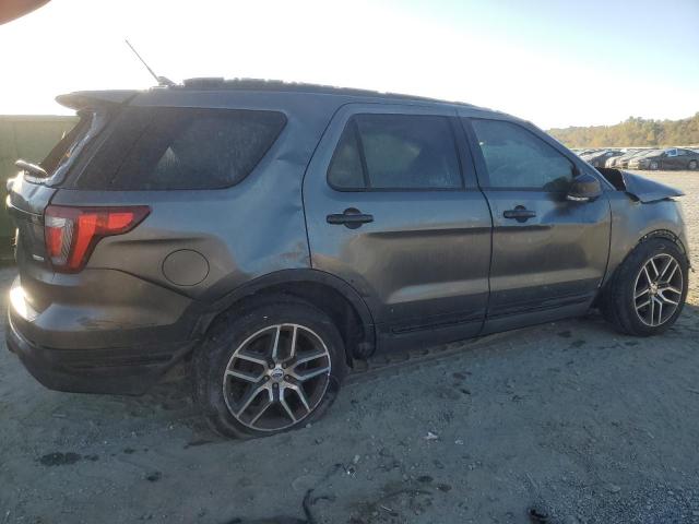 1FM5K8GT7JGB06836 - 2018 FORD EXPLORER SPORT Մոխրագույն լուսանկար 3