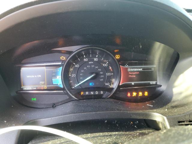 1FM5K8GT7JGB06836 - 2018 FORD EXPLORER SPORT Մոխրագույն լուսանկար 9