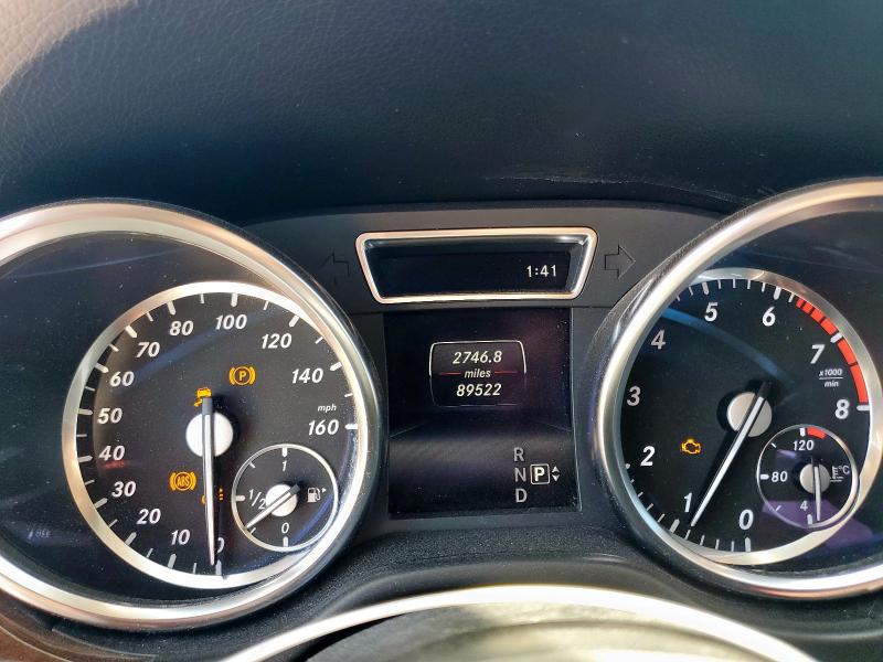 4JGDA5JB7FA515071 - 2015 MERCEDES-BENZ ML 350 Ağ foto 9