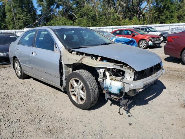 1HGCM563X7A110852 - 2007 HONDA ACCORD SE 银色 照片 4