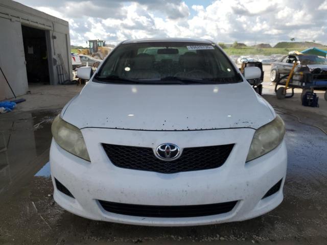 1NXBU40E59Z052953 - 2009 TOYOTA COROLLA BASE Սպիտակ լուսանկար 5
