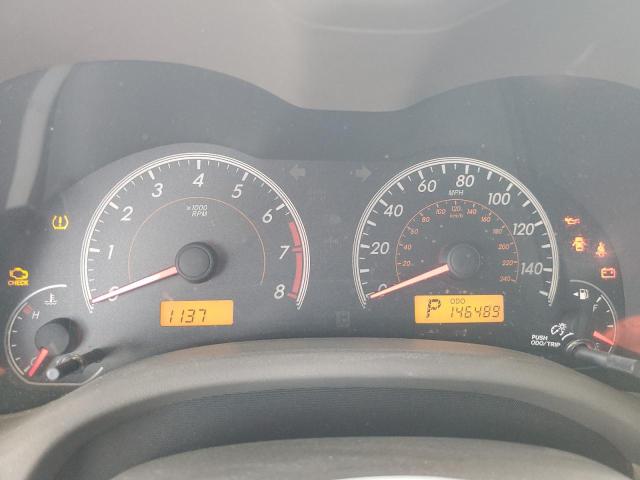 1NXBU40E59Z052953 - 2009 TOYOTA COROLLA BASE Սպիտակ լուսանկար 9