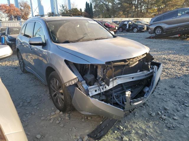 5FRYD4H47GB056890 - 2016 ACURA MDX TECHNOLOGY Gümüş fotoğraf 4