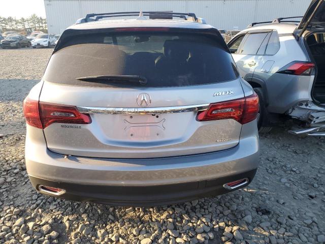 5FRYD4H47GB056890 - 2016 ACURA MDX TECHNOLOGY Gümüş fotoğraf 6