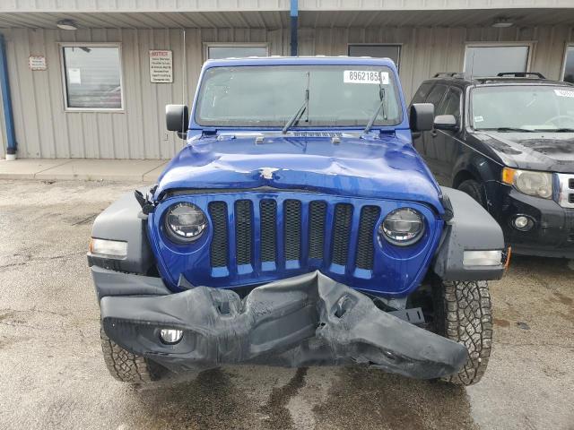 1C4HJXDN9LW105894 - 2020 JEEP WRANGLER UNLIMITED SPORT BLUE photo 5