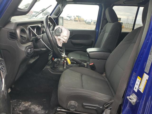 1C4HJXDN9LW105894 - 2020 JEEP WRANGLER UNLIMITED SPORT BLUE photo 7