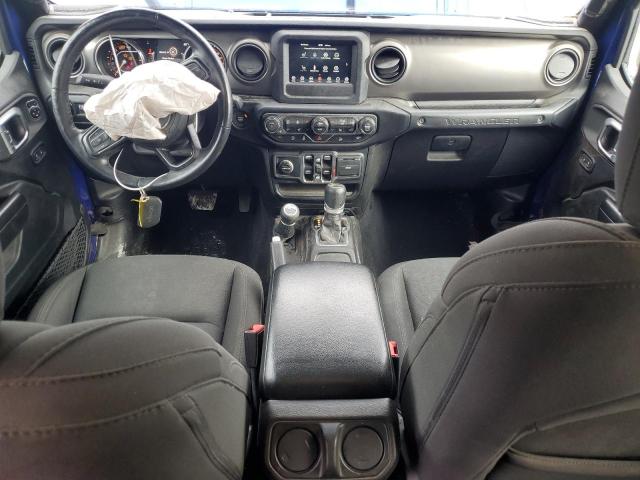 1C4HJXDN9LW105894 - 2020 JEEP WRANGLER UNLIMITED SPORT BLUE photo 8