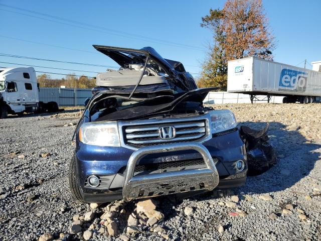 5FNYF4H99EB042039 - 2014 HONDA PILOT TOURING BLUE photo 5