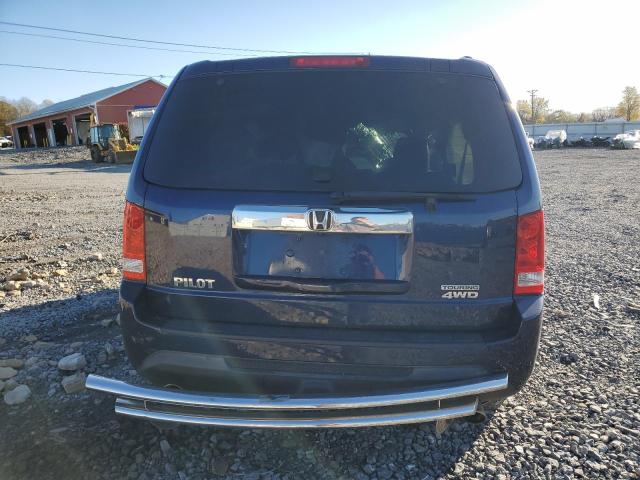 5FNYF4H99EB042039 - 2014 HONDA PILOT TOURING BLUE photo 6