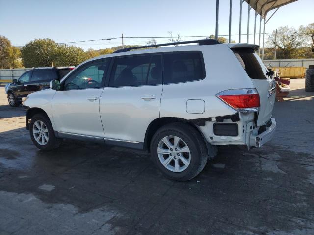 5TDBK3EH8CS109519 - 2012 TOYOTA HIGHLANDER BASE Weiß Foto 2