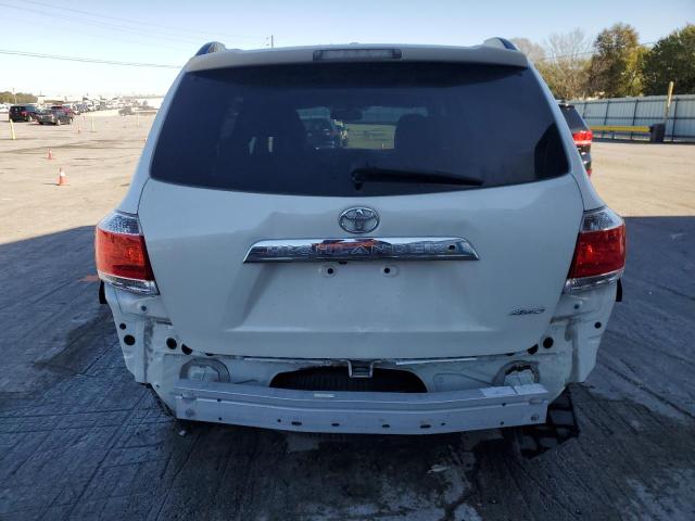 5TDBK3EH8CS109519 - 2012 TOYOTA HIGHLANDER BASE Weiß Foto 6
