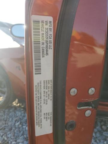 2C3CDZFJ6PH634445 - 2023 DODGE CHALLENGER R/T SCAT PACK ORANGE photo 12