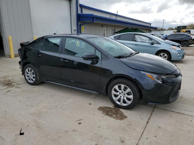 5YFEPRAE3LP087046 - 2020 TOYOTA COROLLA LE BLACK photo 4