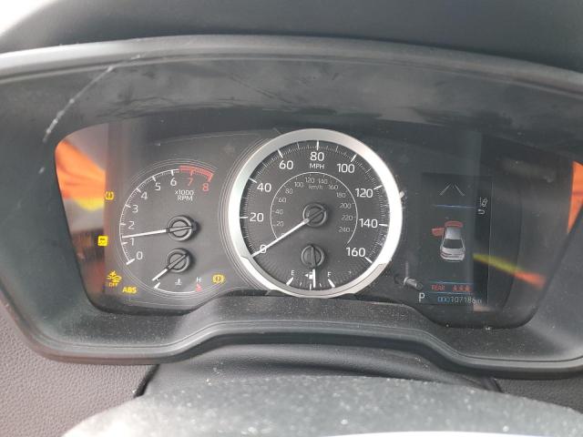 5YFEPRAE3LP087046 - 2020 TOYOTA COROLLA LE BLACK photo 9