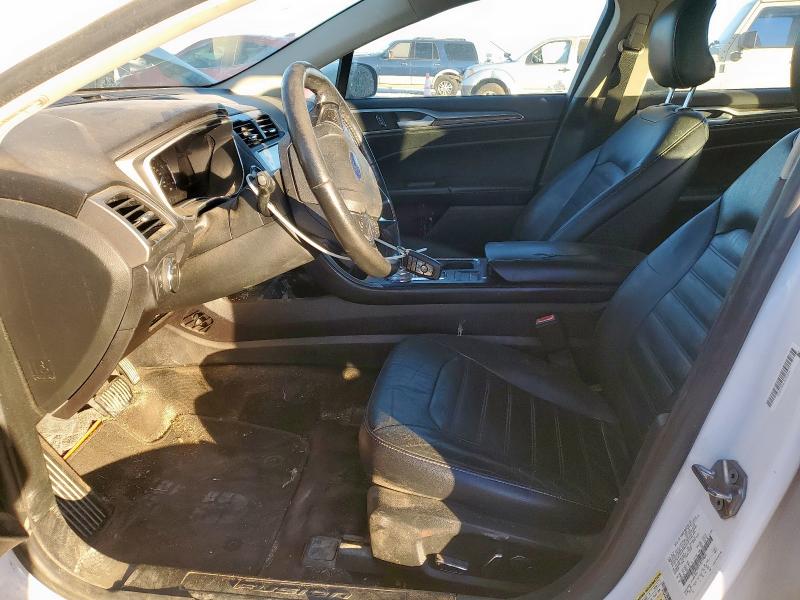 3FA6P0HD9JR259834 - 2018 FORD FUSION SE თეთრი ფოტო 7