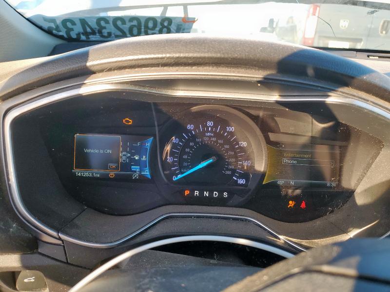 3FA6P0HD9JR259834 - 2018 FORD FUSION SE თეთრი ფოტო 9