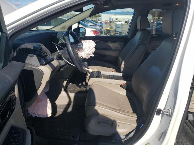 5FNRL6H9XNB010886 - 2022 HONDA ODYSSEY ELITE WHITE photo 7