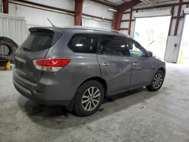5N1AR2MM0FC702468 - 2015 NISSAN PATHFINDER S GRAY photo 3