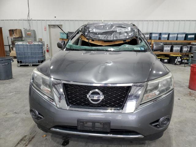 5N1AR2MM0FC702468 - 2015 NISSAN PATHFINDER S GRAY photo 5