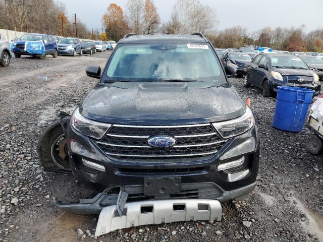 1FMSK8DH2MGB65722 - 2021 FORD EXPLORER XLT BLACK photo 5