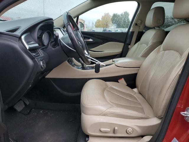 LRBFXBSAXHD039253 - 2017 BUICK ENVISION ESSENCE RED photo 7