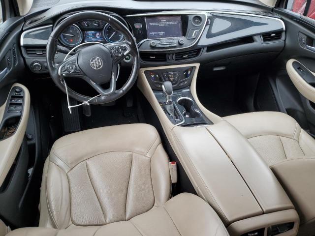 LRBFXBSAXHD039253 - 2017 BUICK ENVISION ESSENCE RED photo 8