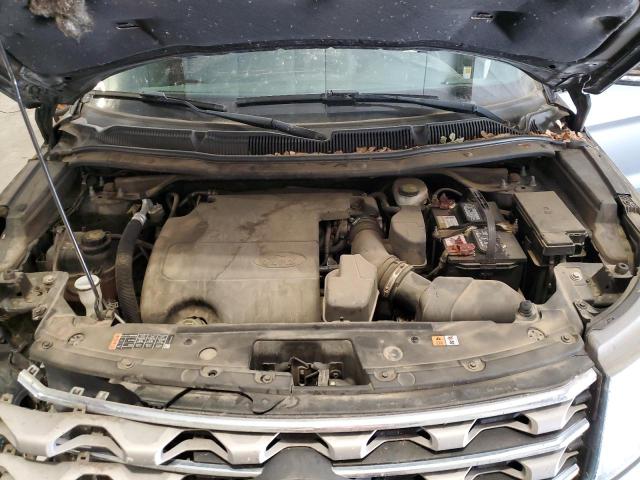 1FM5K8D8XGGB12185 - 2016 FORD EXPLORER XLT 灰色 照片 12