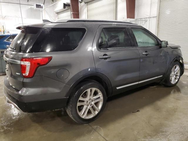 1FM5K8D8XGGB12185 - 2016 FORD EXPLORER XLT 灰色 照片 3