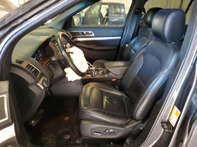 1FM5K8D8XGGB12185 - 2016 FORD EXPLORER XLT 灰色 照片 7