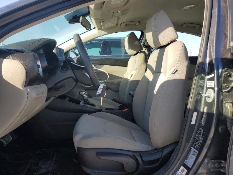 3KPF24ADXKE057443 - 2019 KIA FORTE FE CHARCOAL photo 7